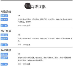 j9九游会水处理环保公司招聘  网络团队
